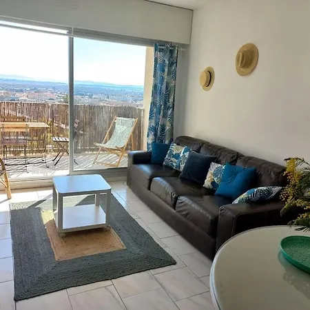 3 Pieces 62m2 Balcon Vue Acces Piscine Tennis * Hyeres